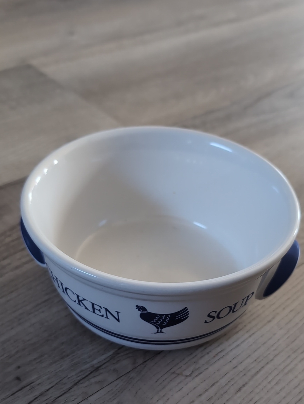✨ Vintage 1985 FTDA "Get Well" Series Chicken Soup Bowl / Crock ✨